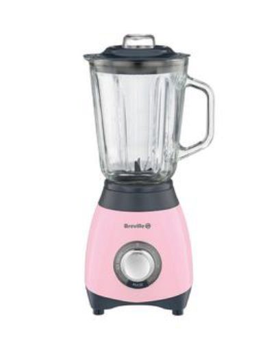 Breville Vbl066 Pick And Mix Jug Blender - Strawberry Breville Vbl066 Pick And Mix Jug Blender - Strawberry